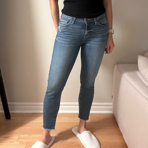 Paige skinny ankle medium wash jean size 27 - Picture 1 of 3